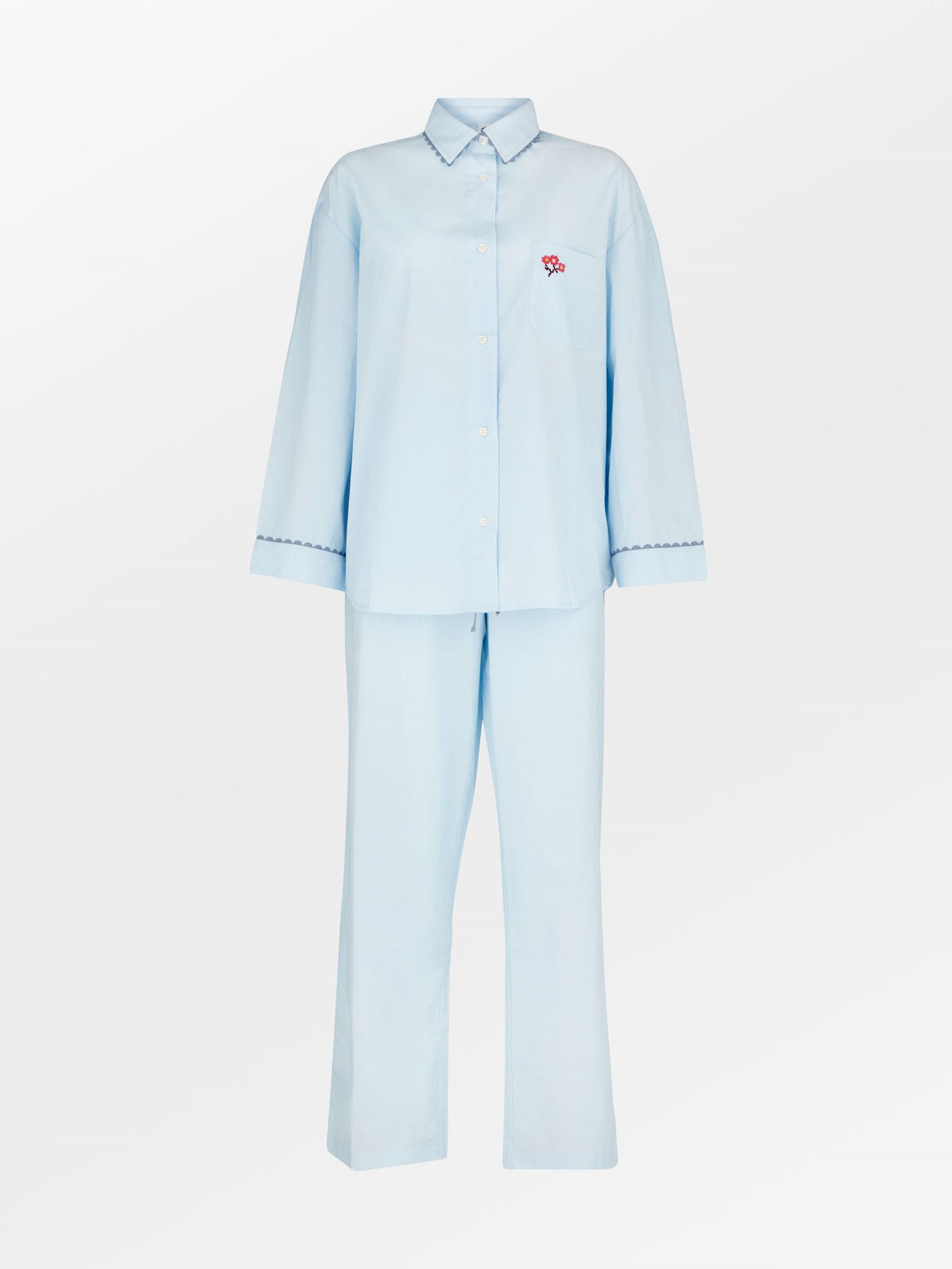 Scallop Flotile Pyjamas Shirt Clothing Becksöndergaard.dk
