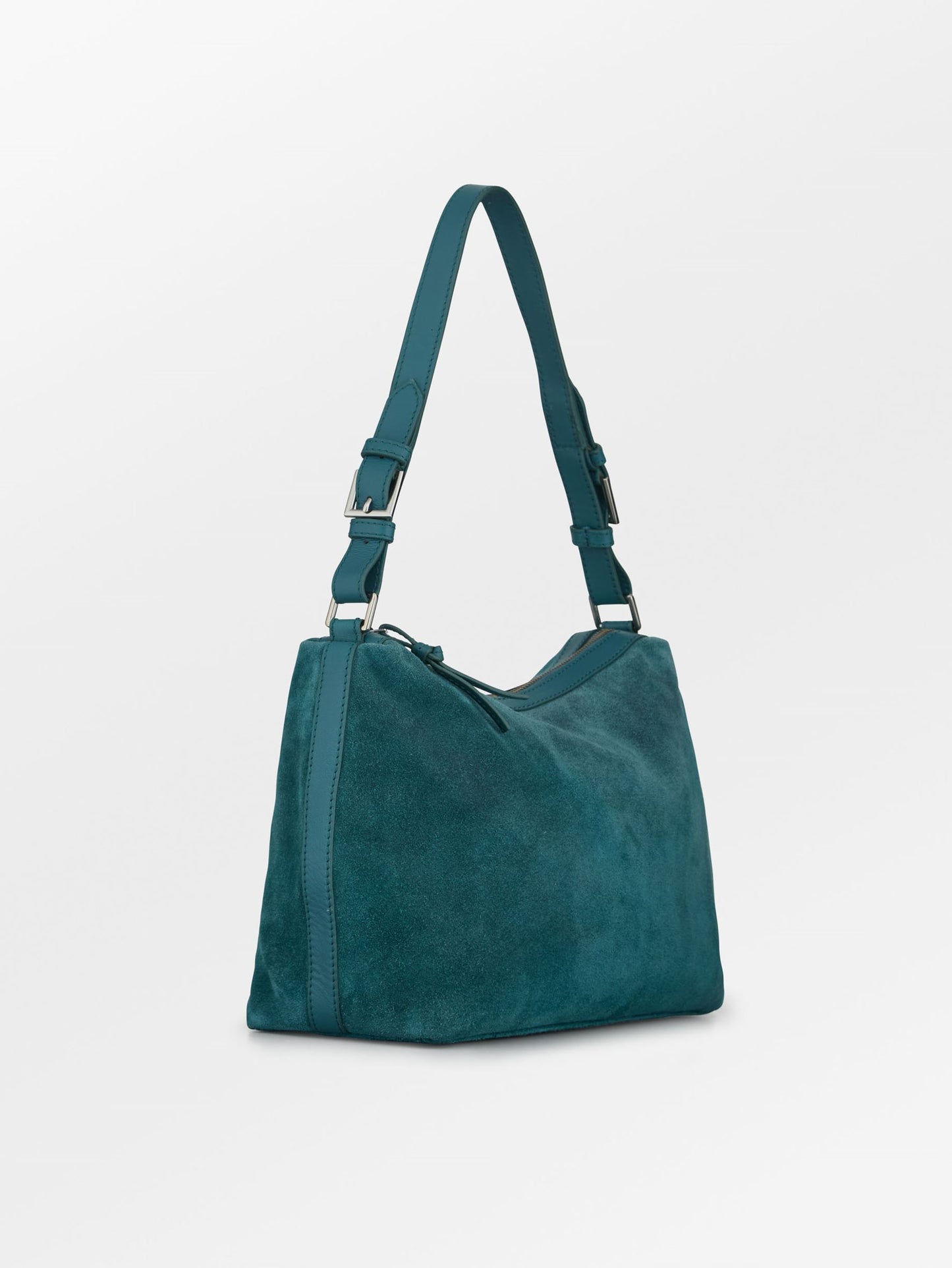 Becksöndergaard, Suede Ginni M Bag - Mediteal Green, bags, bags, bags, bags