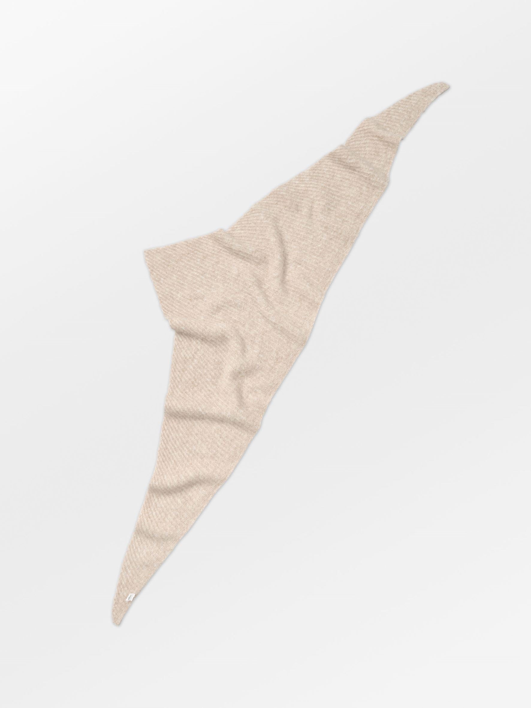 Alpaca-Wool Triangle Scarf OneSize Becksöndergaard.dk