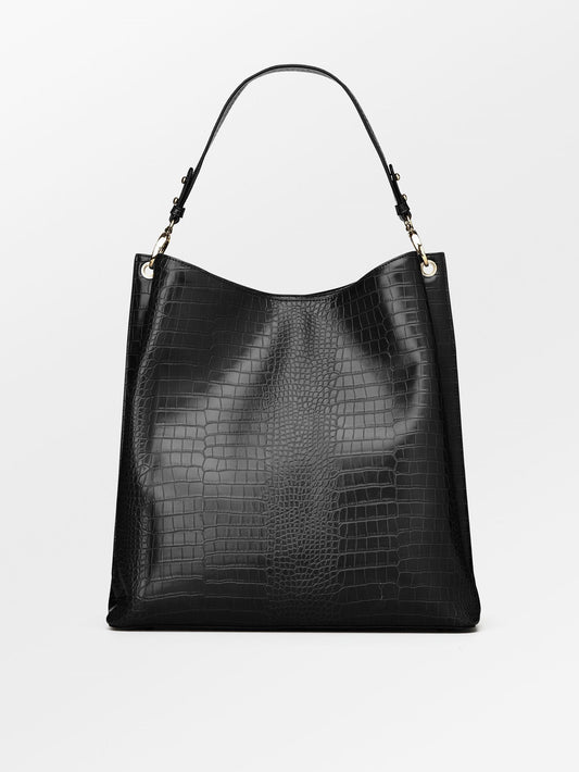 Solid Kayna Bag - Deep black OneSize Becksöndergaard.dk