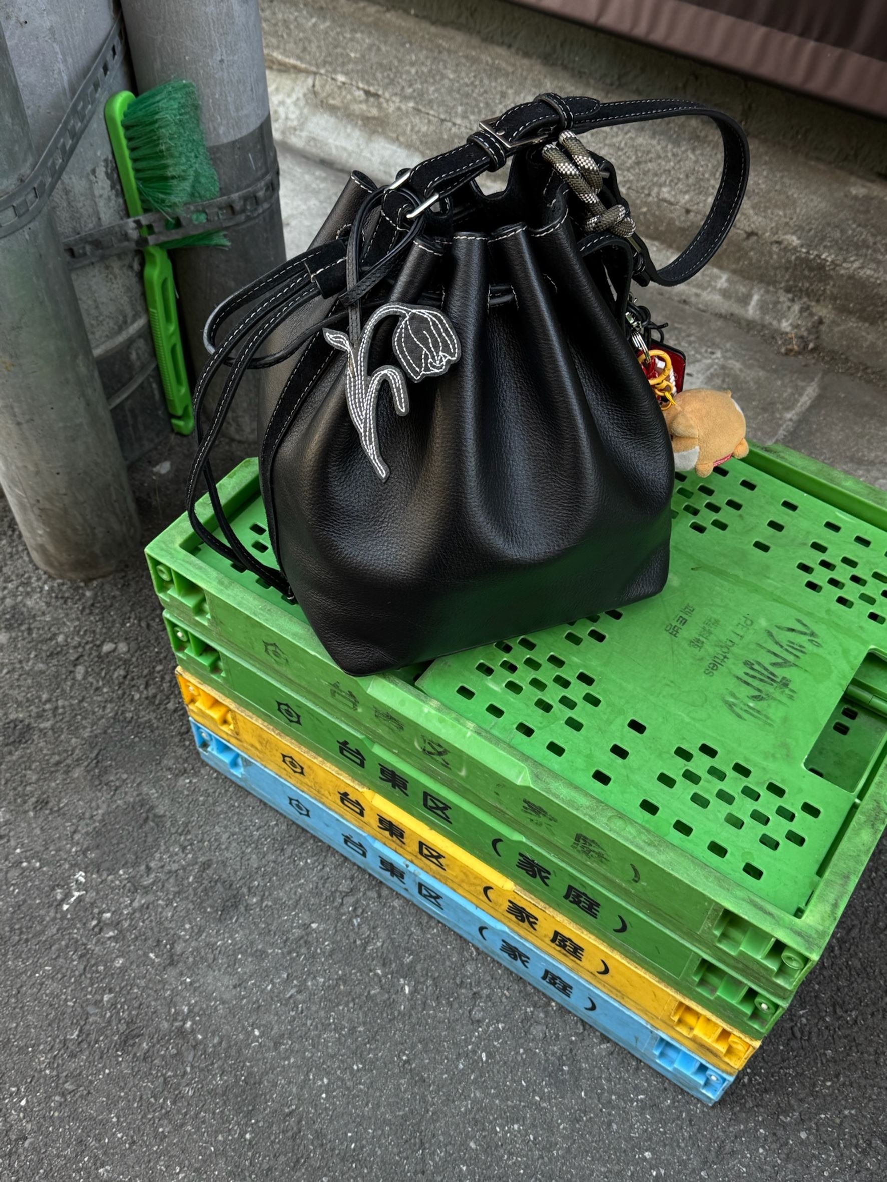 Smooth Bucket Bag OneSize Becksöndergaard.dk