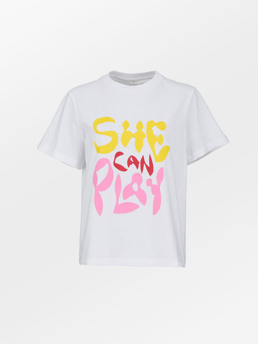 She Can Play T-shirt Clothing Becksöndergaard.dk