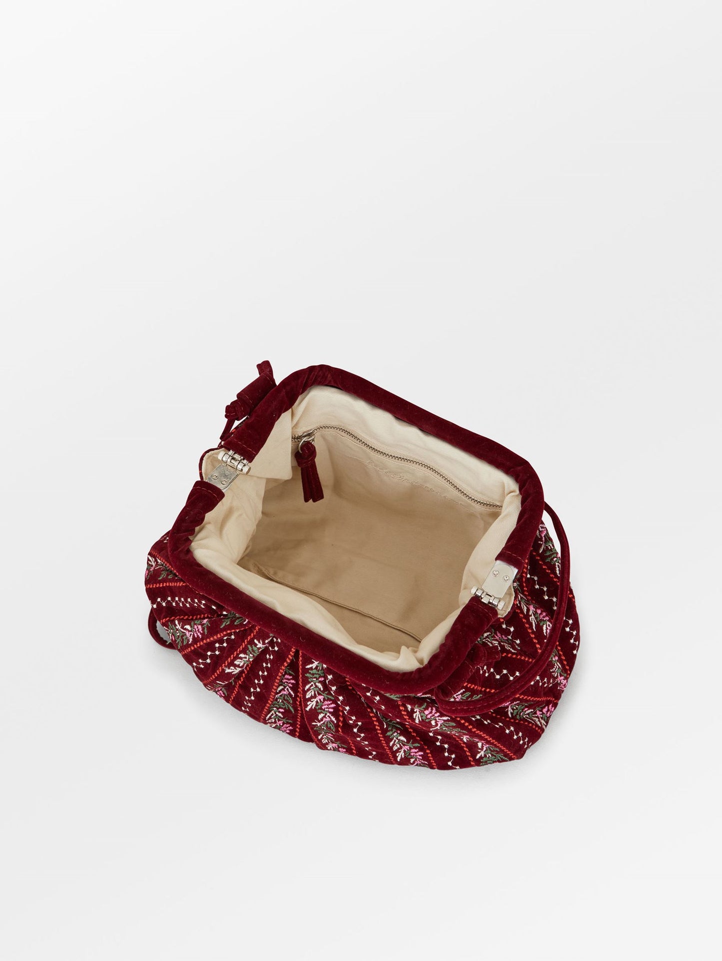 Ribbonia Velvet Bonita Bag OneSize Becksöndergaard.dk