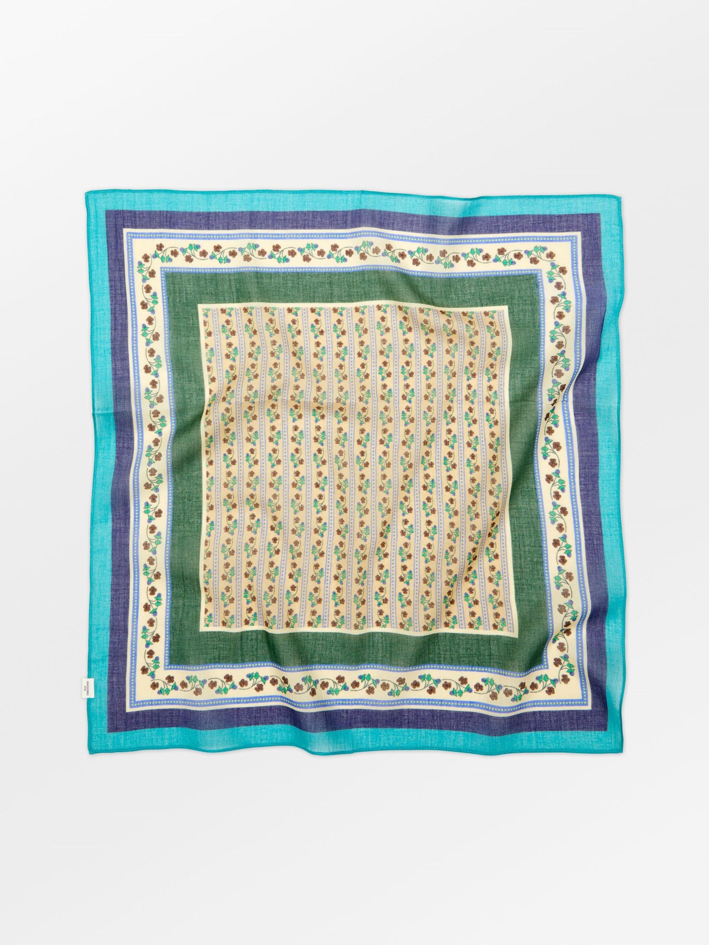 Becksöndergaard, Elyria Cotta Scarf - Pineneedle Green, scarves, winter accessories, scarves, winter accessories
