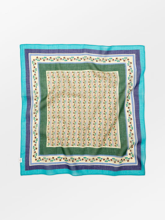 Becksöndergaard, Elyria Cotta Scarf - Pineneedle Green, scarves, winter accessories, scarves, winter accessories