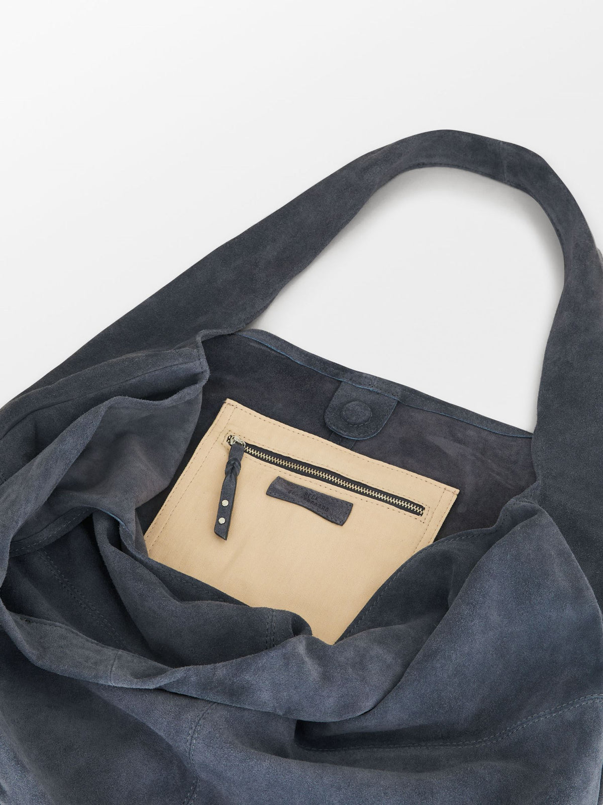 Suede Dalliea Shopper - Blå OneSize Becksöndergaard.dk