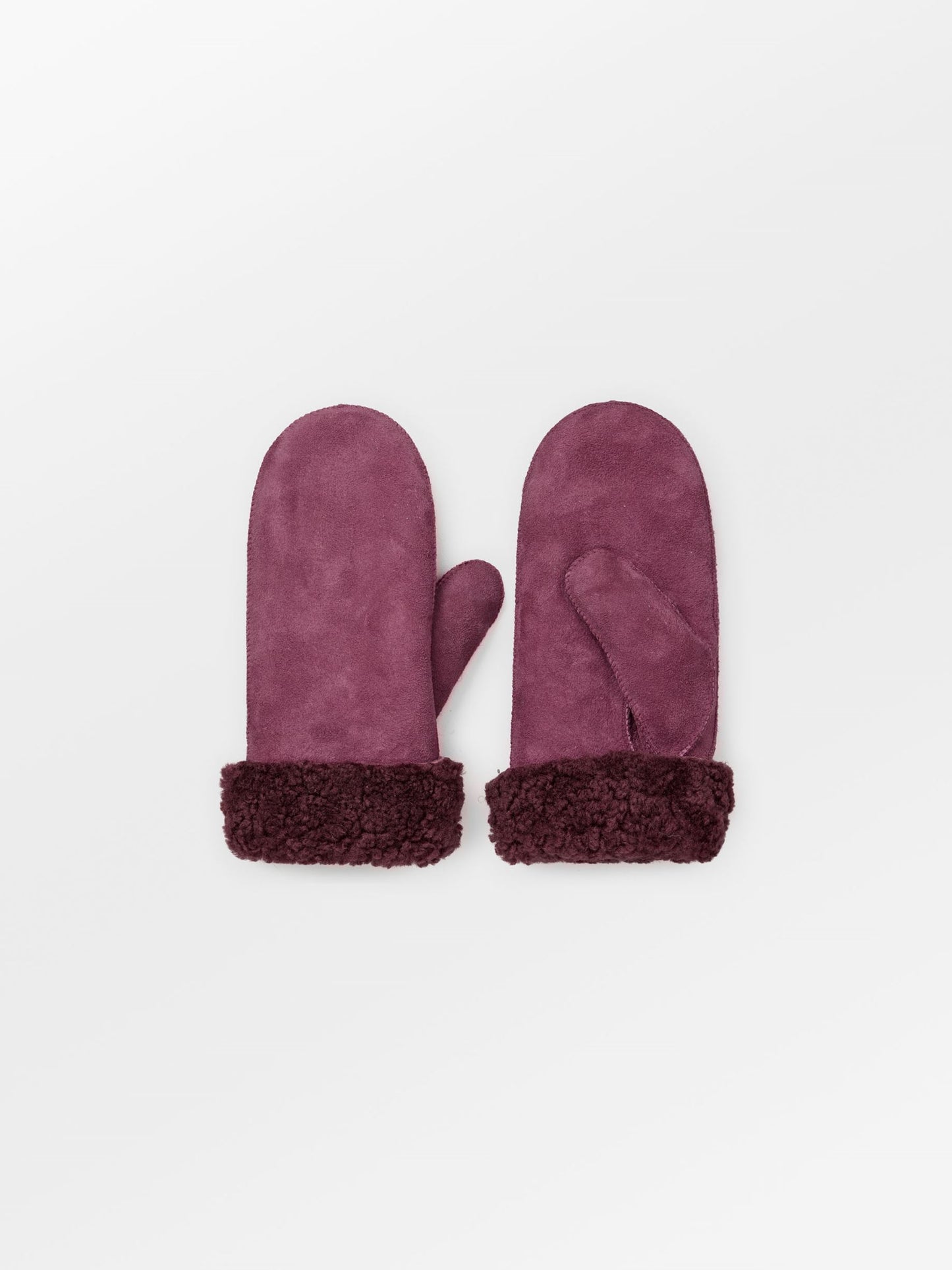 Doa Shearling Mitten Gloves Becksöndergaard.dk
