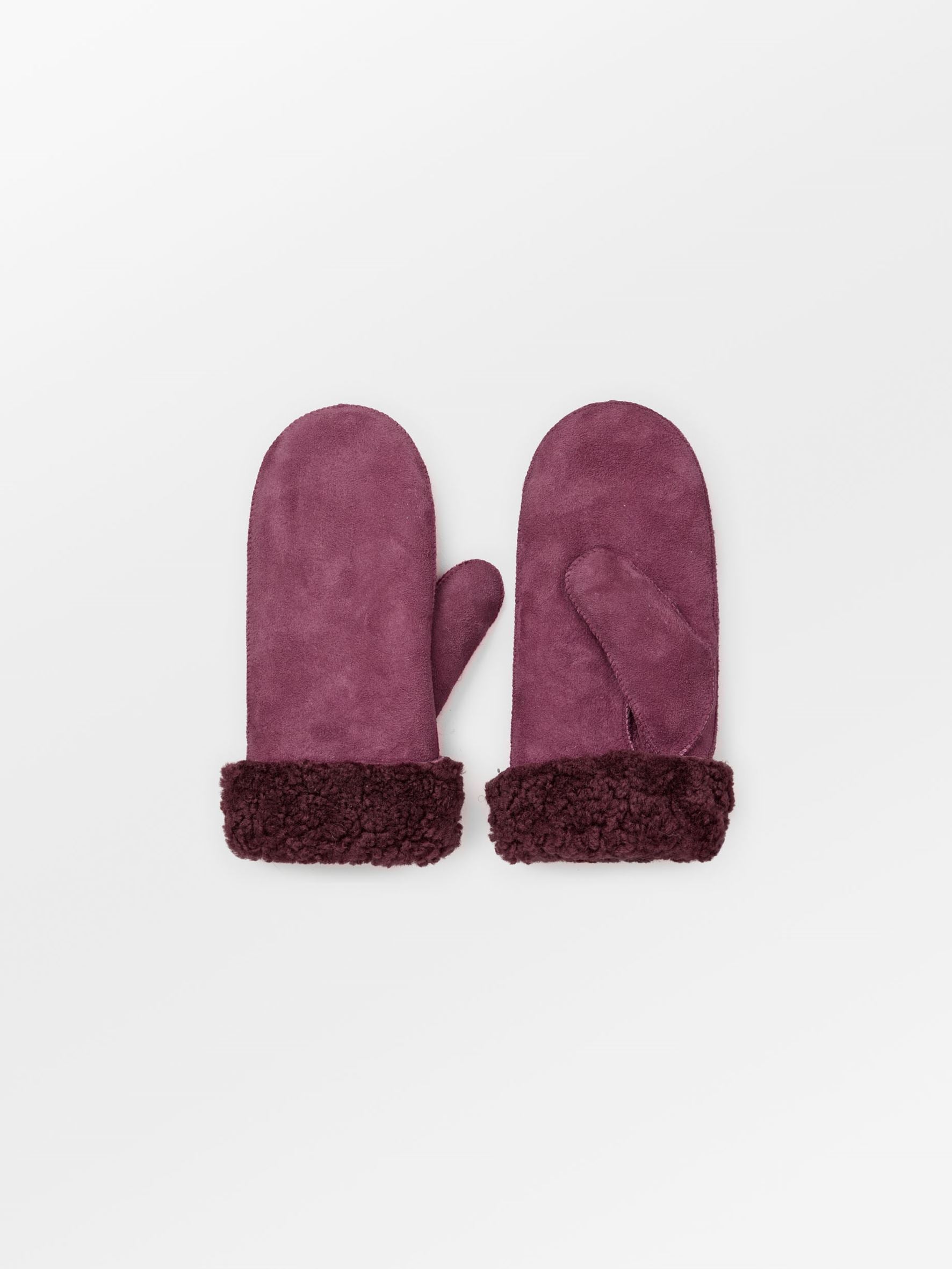 Doa Shearling Mitten Gloves Becksöndergaard.dk