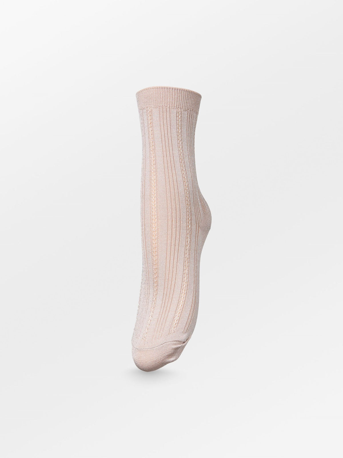 Glitter Drake Strømpe - Rosa Socks Becksöndergaard.dk