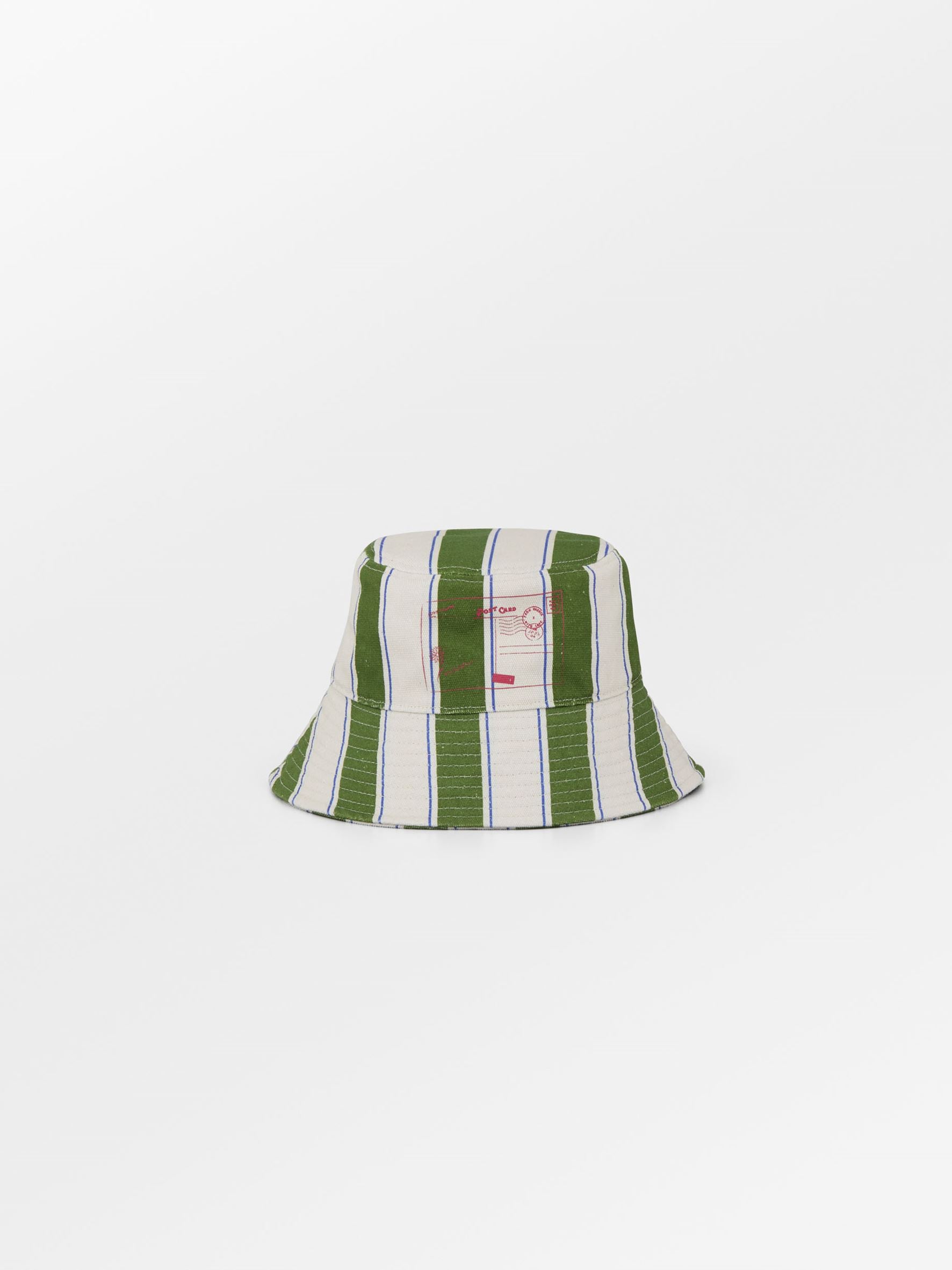 Stripie Canvas Bucket Hat Clothing Becksöndergaard.dk