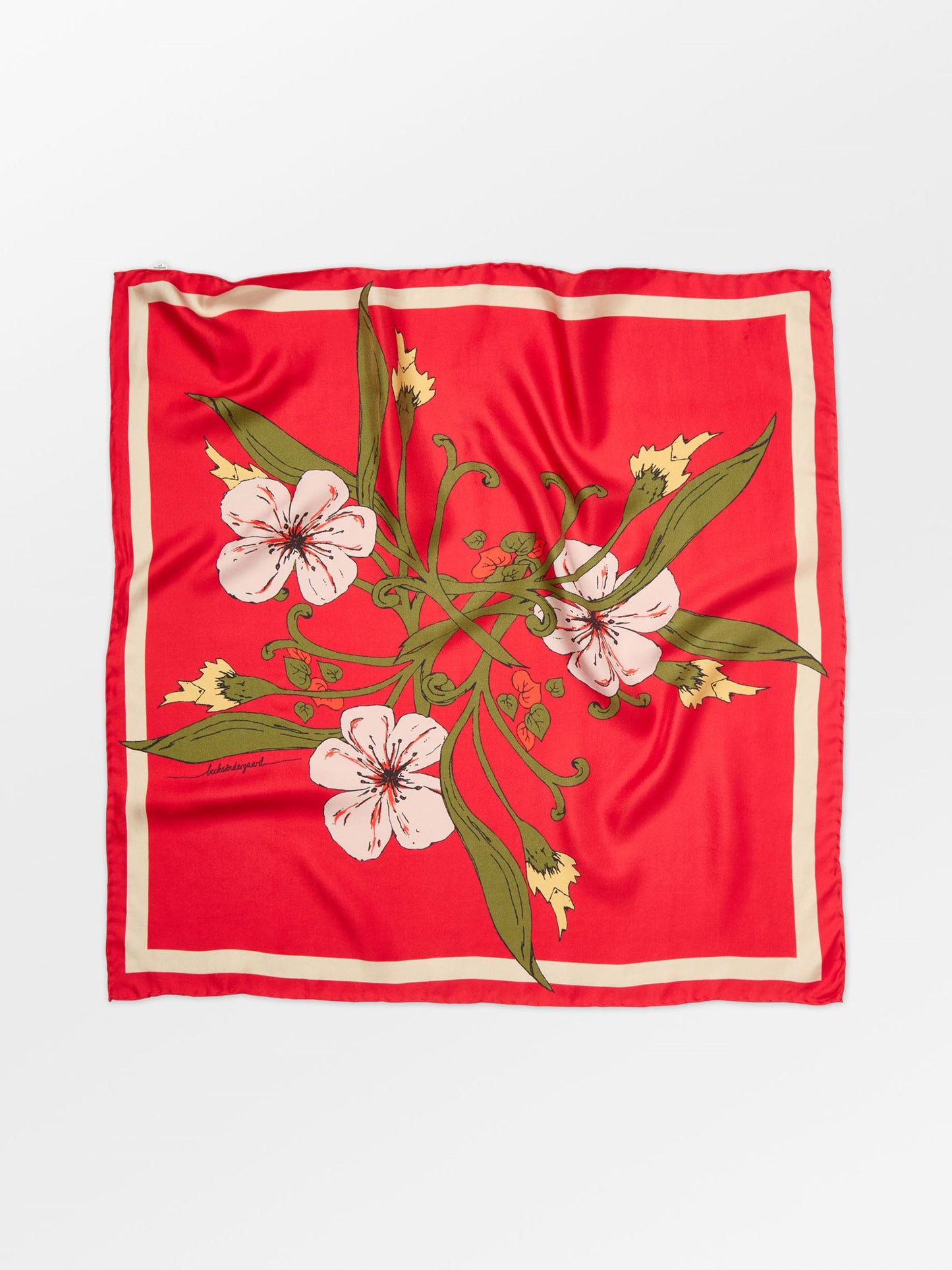 Magna Flower Sia Scarf OneSize Becksöndergaard.dk