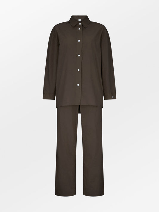 Becksöndergaard, Essential Pyjamas Set - Hot Fudge Brown, news, noos, autumn winter 2026, most popular, pyjamas