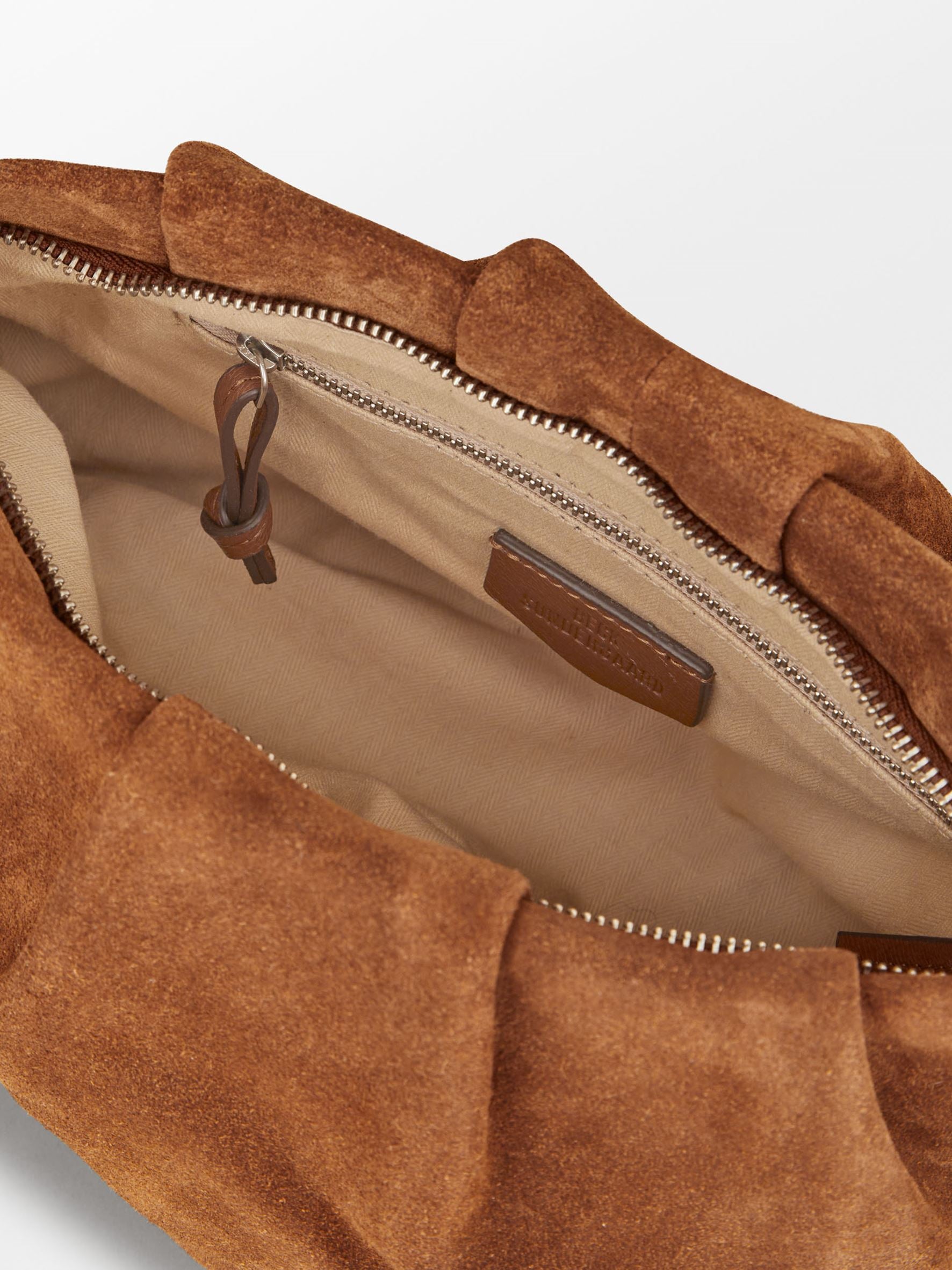 Suede Clutch Bag OneSize Becksöndergaard.dk