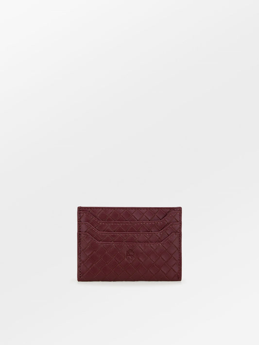 Becksöndergaard, Rallo Card Holder - Maroon Brown, accessories, accessories, archive, archive, sale, sale, black week, black week, black week