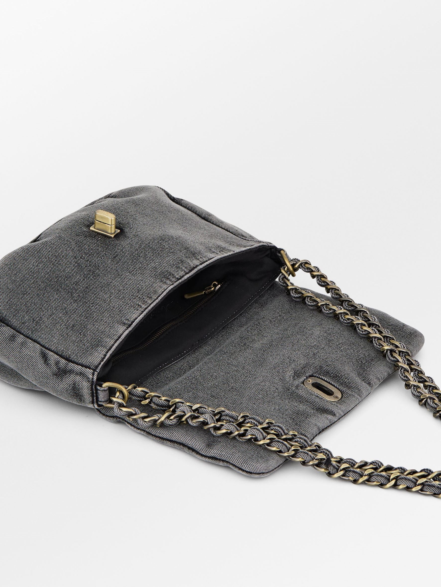 Becksöndergaard, Washed Denima Hollis Bag - Stonewash Grey, bags, bags, archive, bags, archive, bags, black week, black week