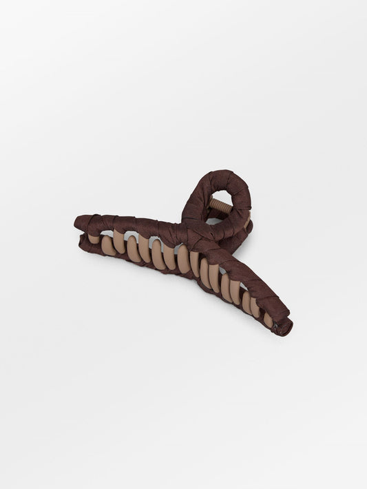 Becksöndergaard, Tila Celabrina Hair Claw - Hot Fudge Brown, accessories, accessories, accessories