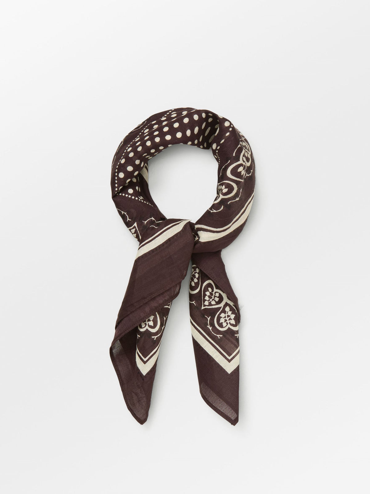 Becksöndergaard, Hearty Cotta Scarf - Hot Fudge Brown, scarves, scarves
