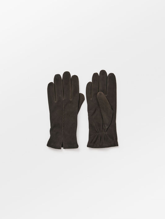 Becksöndergaard, Suede Leather Glove - Hot Fudge Brown, accessories, accessories, winter accessories, winter accessories