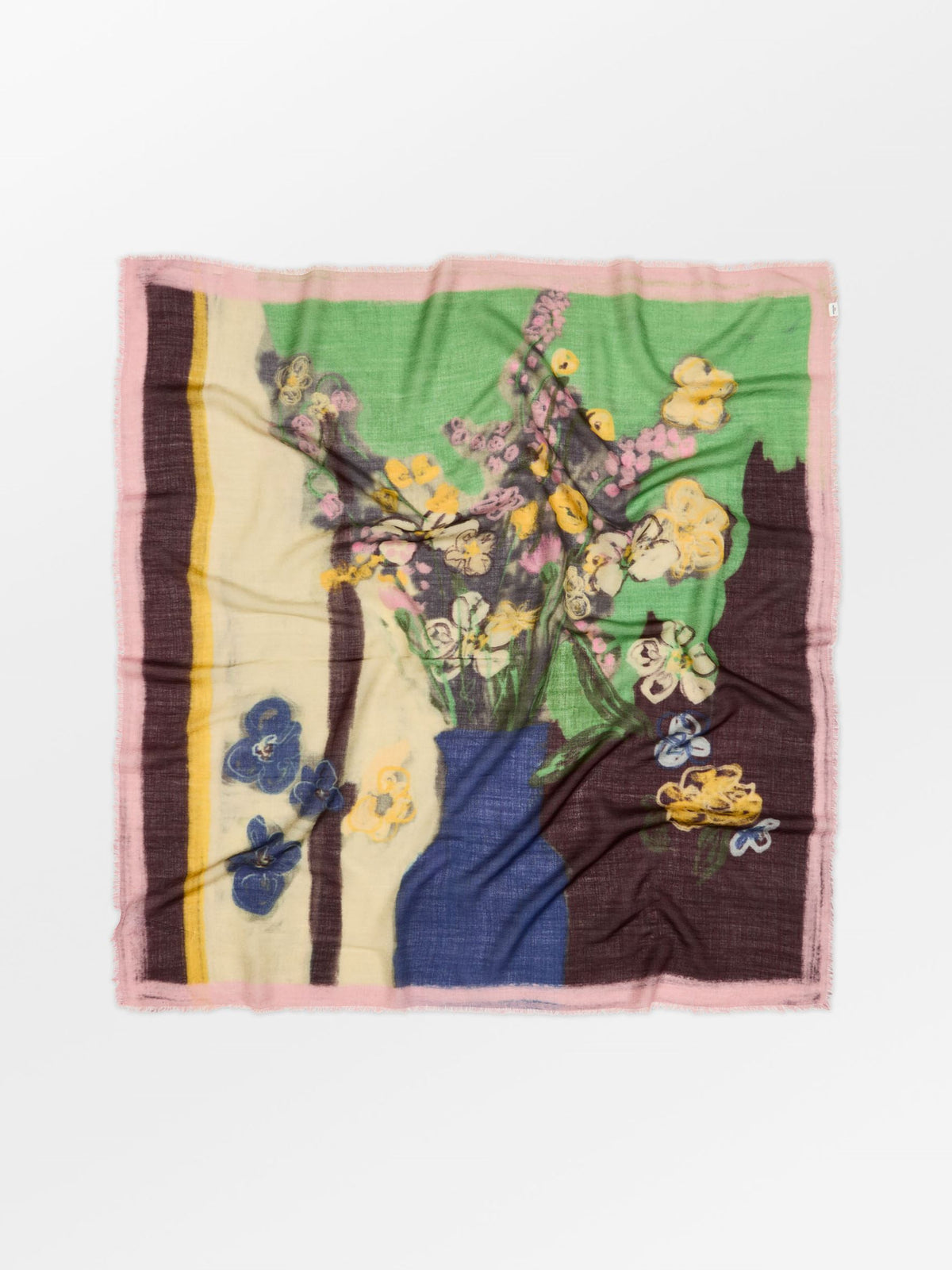 Becksöndergaard, Paintura Siw Scarf - Tendril Green, spring summer 2027x