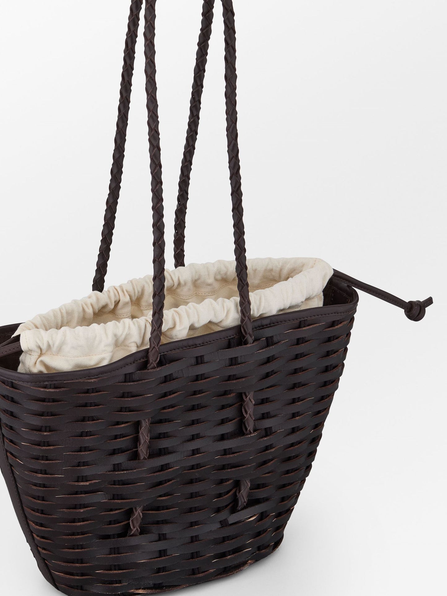 Braided Leather Adina Bag OneSize Becksöndergaard.dk