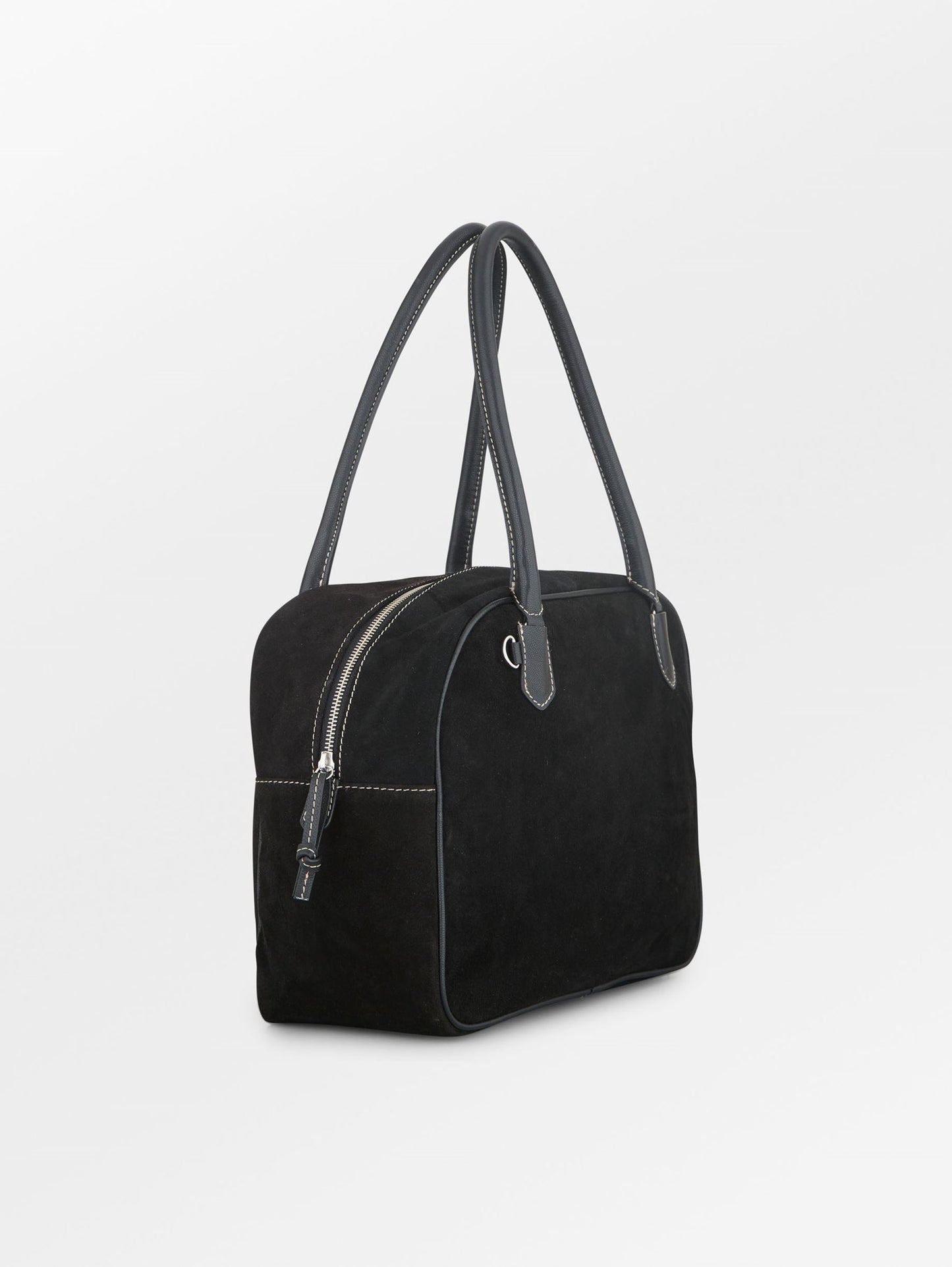 Becksöndergaard, Suede Bailie Bag - Black, bags, bags, bags