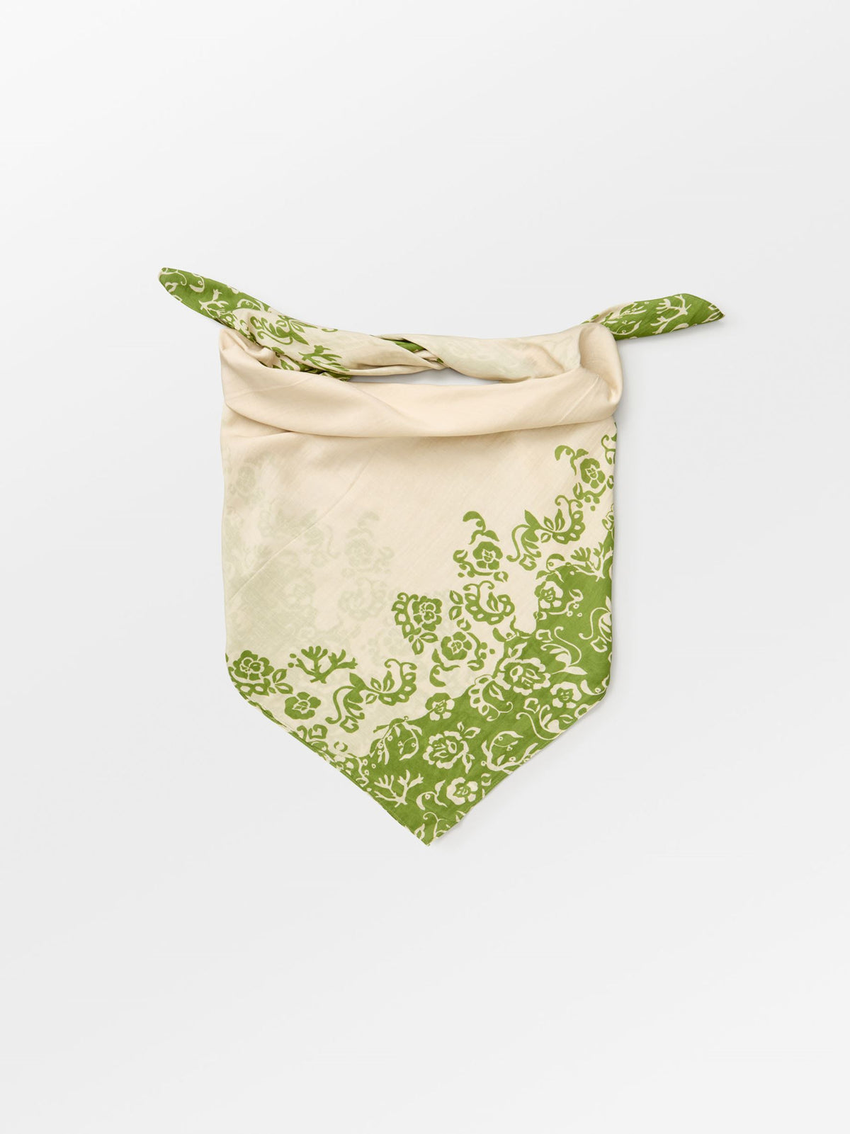 Becksöndergaard, Crofloria Sico Scarf - Grasshopper Green, scarves, scarves, mid season sale, mid season sale, scarves, scarves