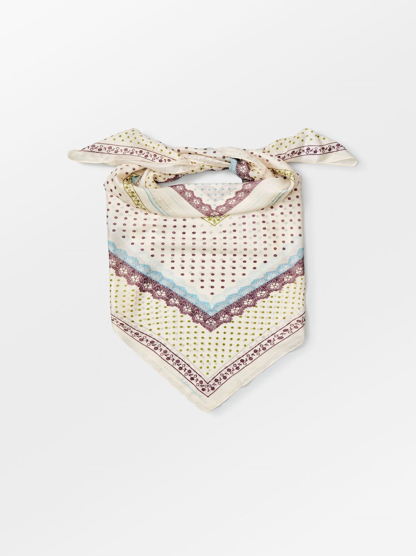 Becksöndergaard, Lacia Tabby Sia Scarf - Birch White, scarves, scarves, scarves, scarves, gifts, black week, black week