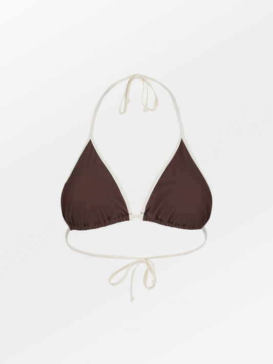 Contrast Bel Bikini Top Clothing Becksöndergaard.dk