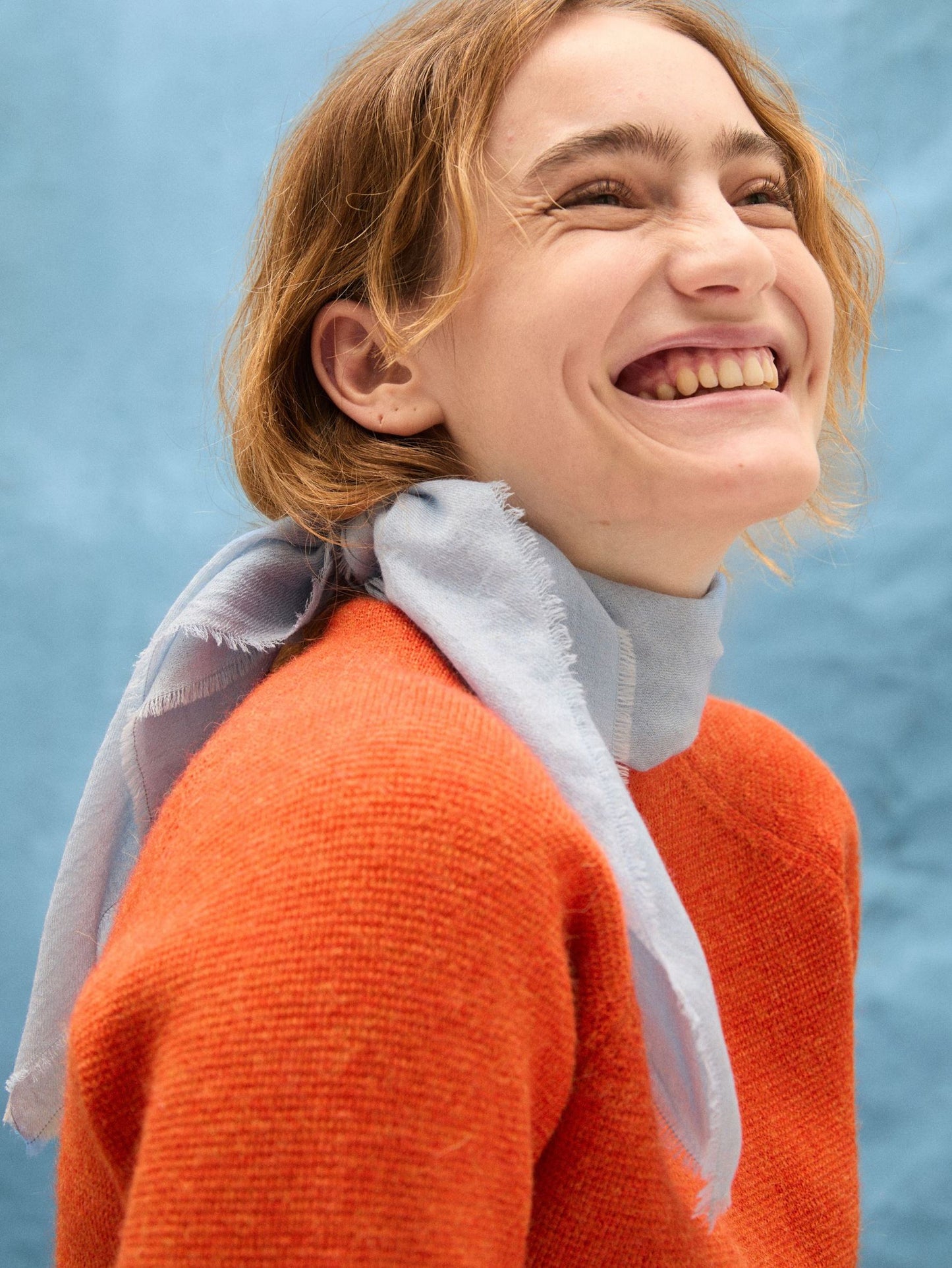 Becksöndergaard, Cashma Small Scarf - Kentucky Blue, scarves, archive, scarves, archive, scarves, scarves, scarves, scarves, gifts, black week, black week