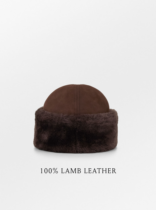 Dora Shearling Hat Clothing Becksöndergaard.dk
