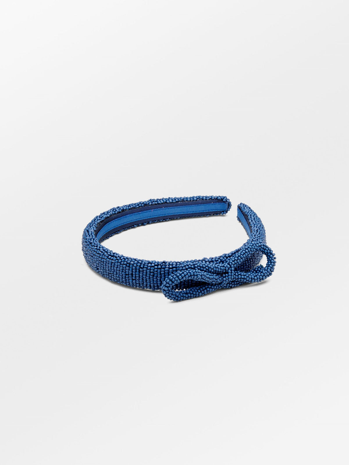 Bow Slim Beaded Hairbrace OneSize Becksöndergaard.dk