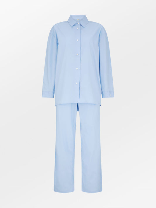 Becksöndergaard, Essential Pyjamas Set - Shirt Blue, news, noos, autumn winter 2026, most popular, pyjamas
