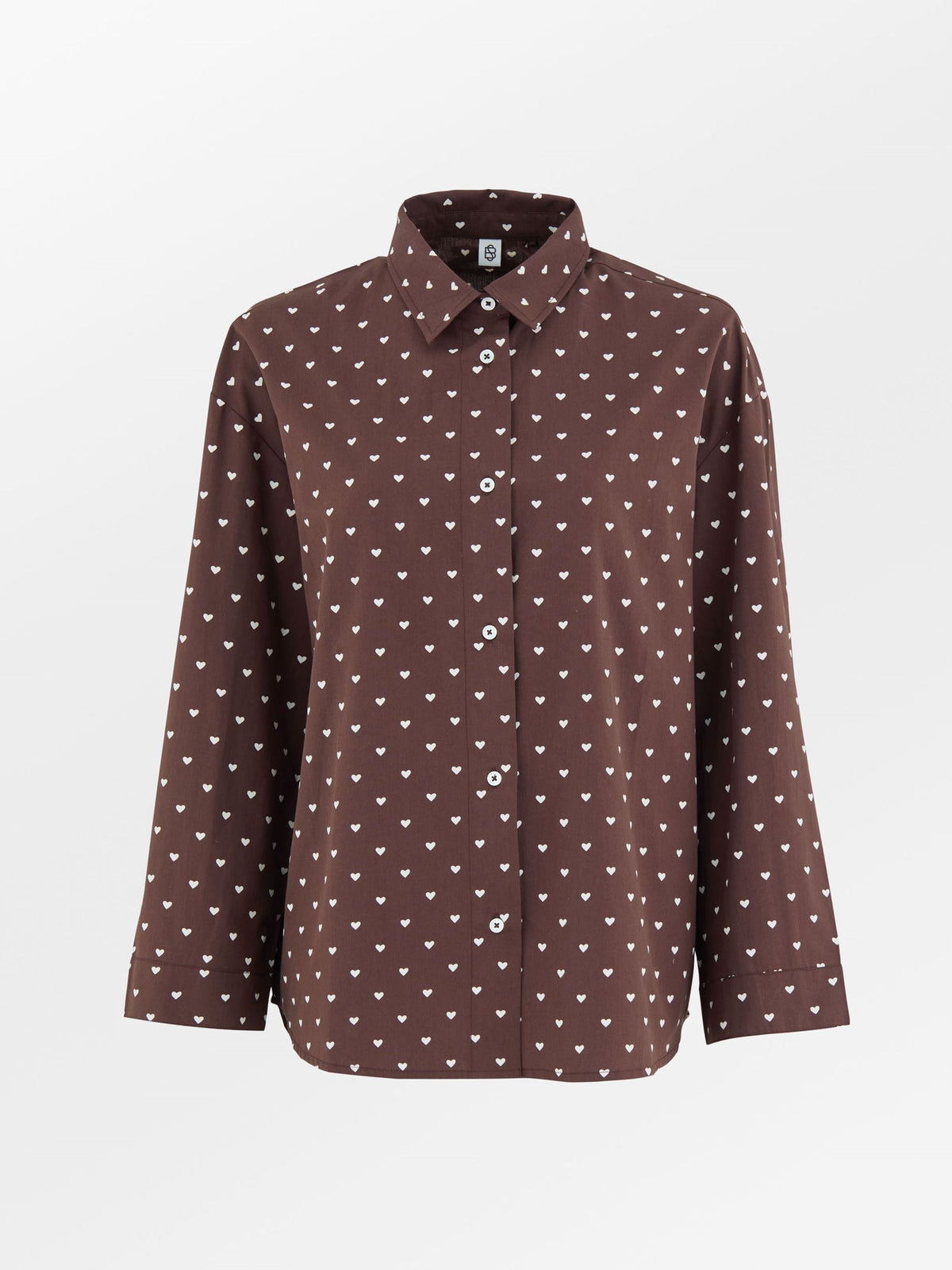 Becksöndergaard, Amor Pyjamas Set - Brown/Off-white, black week, black week, pyjamas, pyjamas