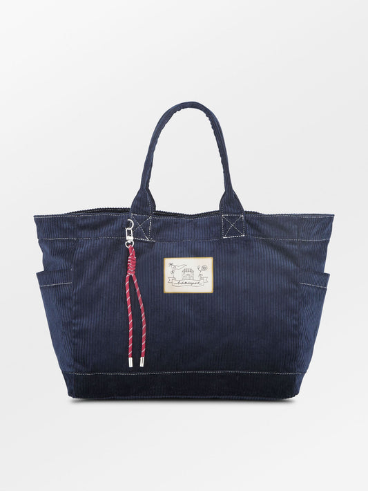 Becksöndergaard, Corduroy Cecilia Bag - Navy Blue, bags, bags, bags, bags, bags