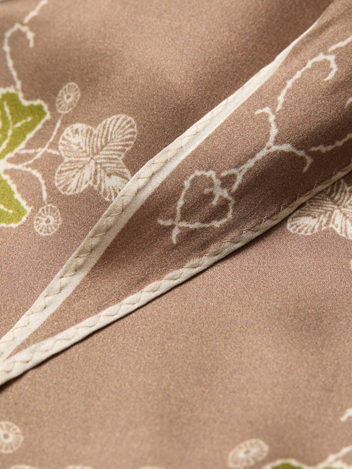 Becksöndergaard, Brodaria Diamond Scarf - Pine Bark, scarves, scarves, scarves, scarves, black week, black week