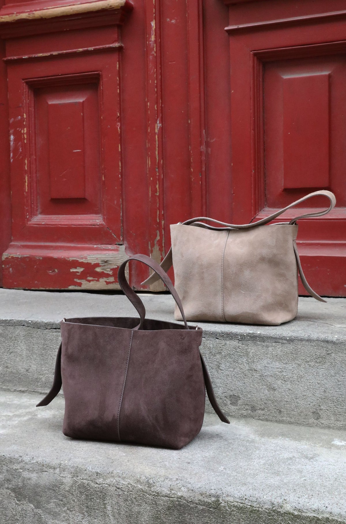 Suede Fraya Small Bag OneSize Becksöndergaard.dk