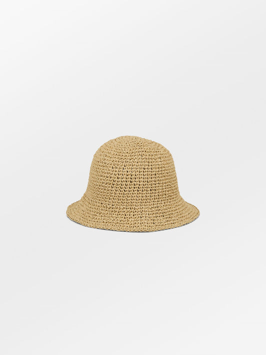 Solid Saverina Straw Hat Clothing Becksöndergaard.dk