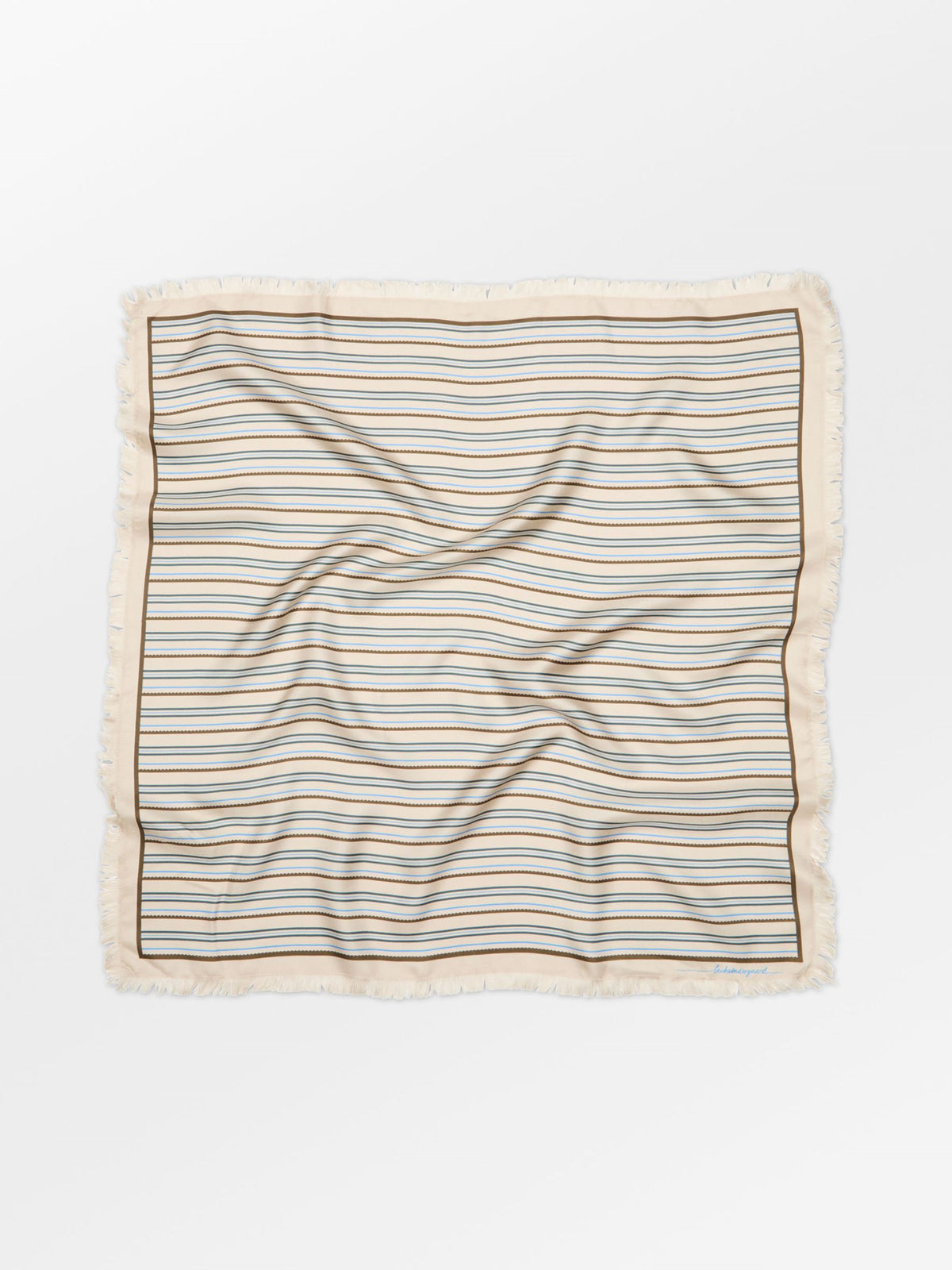Scallopia Striped Sia Scarf OneSize Becksöndergaard.dk