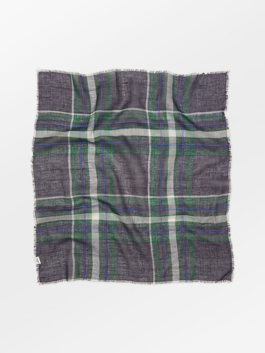 Becksöndergaard, Plaidia Cowea Scarf - Naval Academy Blue, winter accessories, winter accessories
