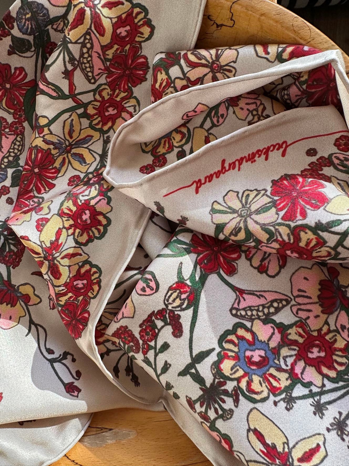 Floralia Sia Scarf OneSize Becksöndergaard.dk