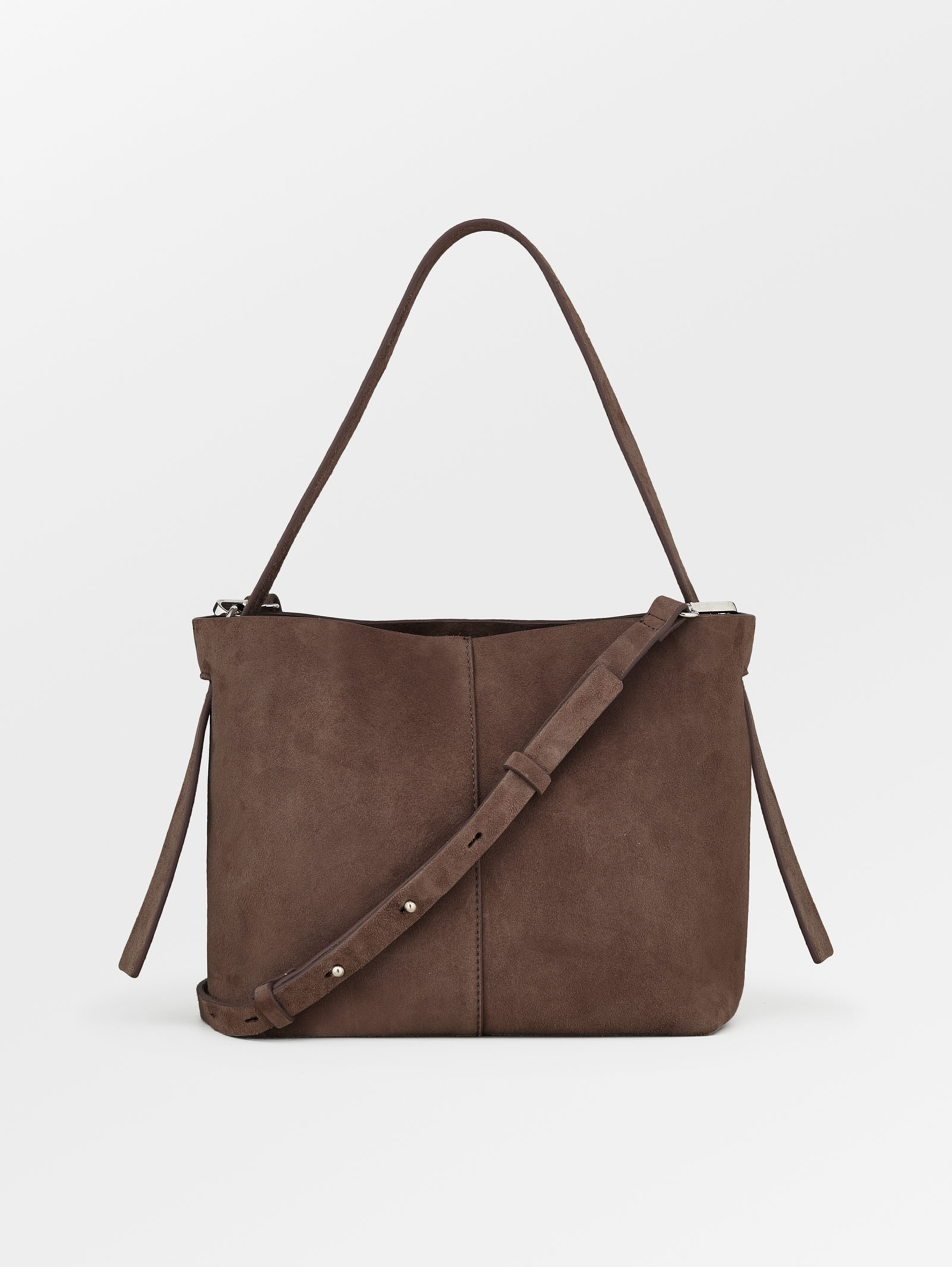 Becksöndergaard, Suede Fraya Small Bag - Hot Fudge Brown, bags, bags, bags, bags, noos, bags, bags, bags, black week, black week, noos