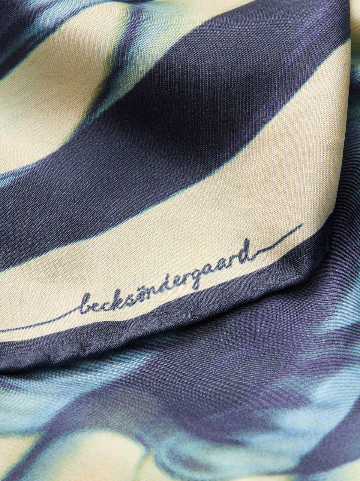 Becksöndergaard, Sealica Sia Scarf - Naval Academy Blue, scarves, scarves, mid season sale, mid season sale, scarves