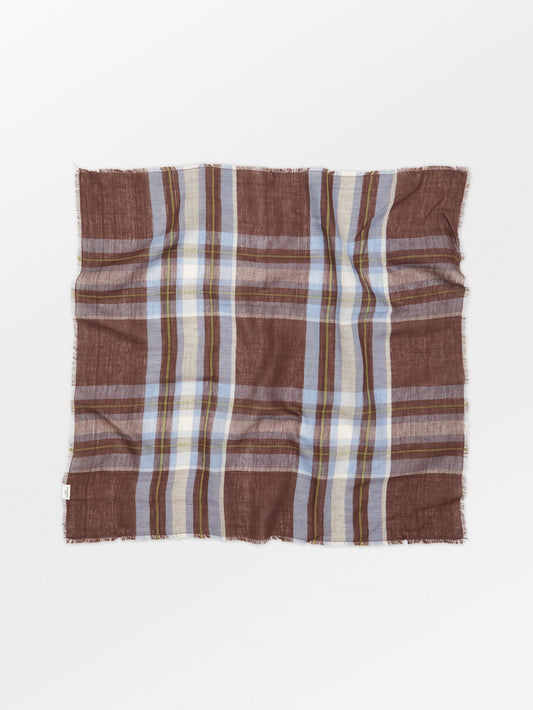 Becksöndergaard, Plaidia Cowea Scarf - Cappuccino Brown, winter accessories, winter accessories