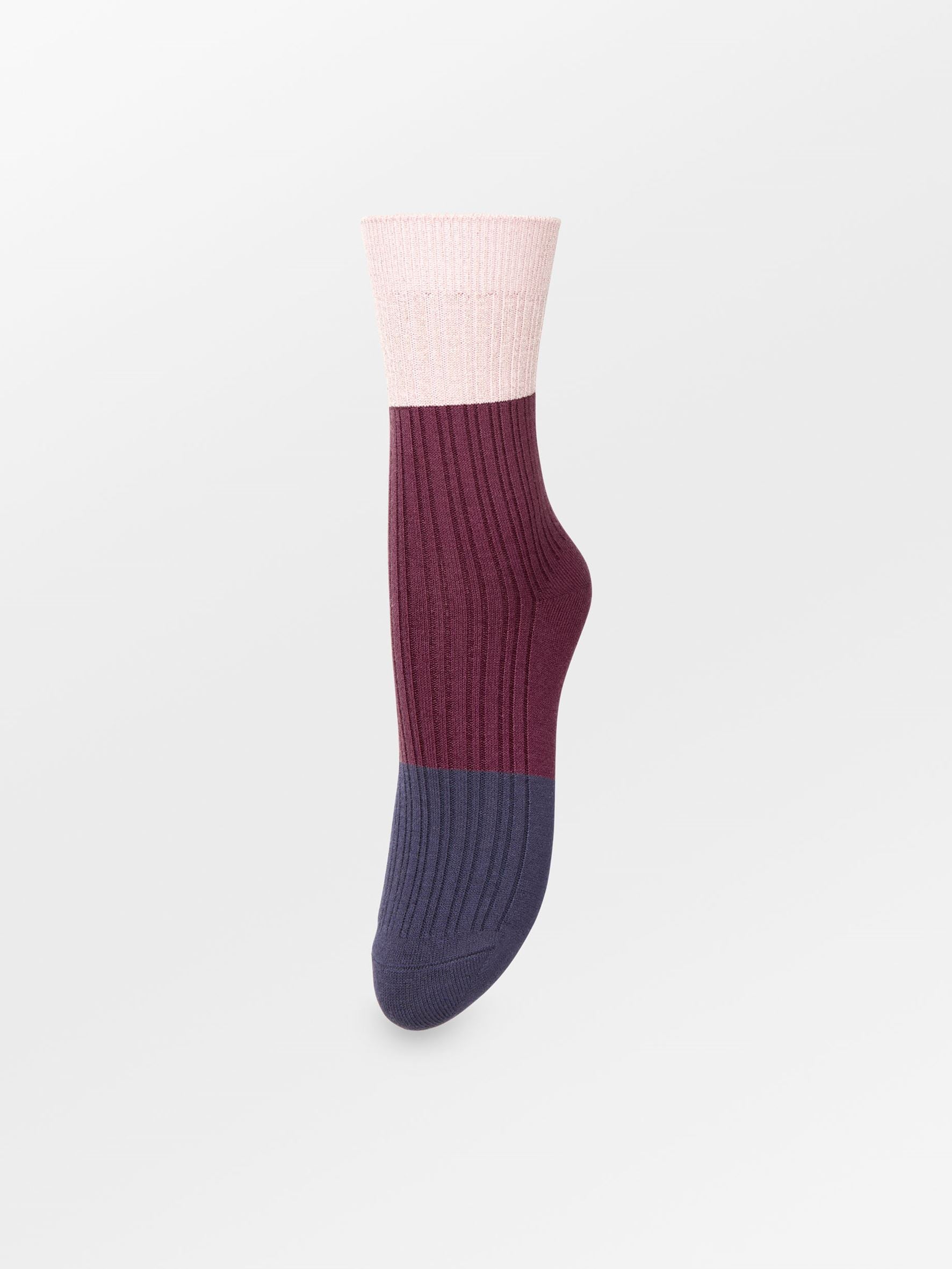 Colourblock Bam Sock Socks Becksöndergaard.dk