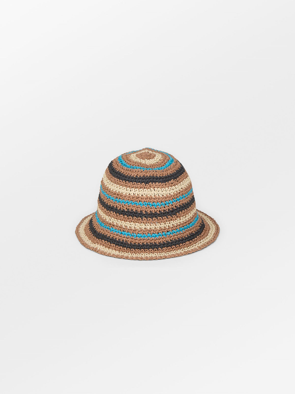 Striped Saverina Straw Hat Clothing Becksöndergaard.dk
