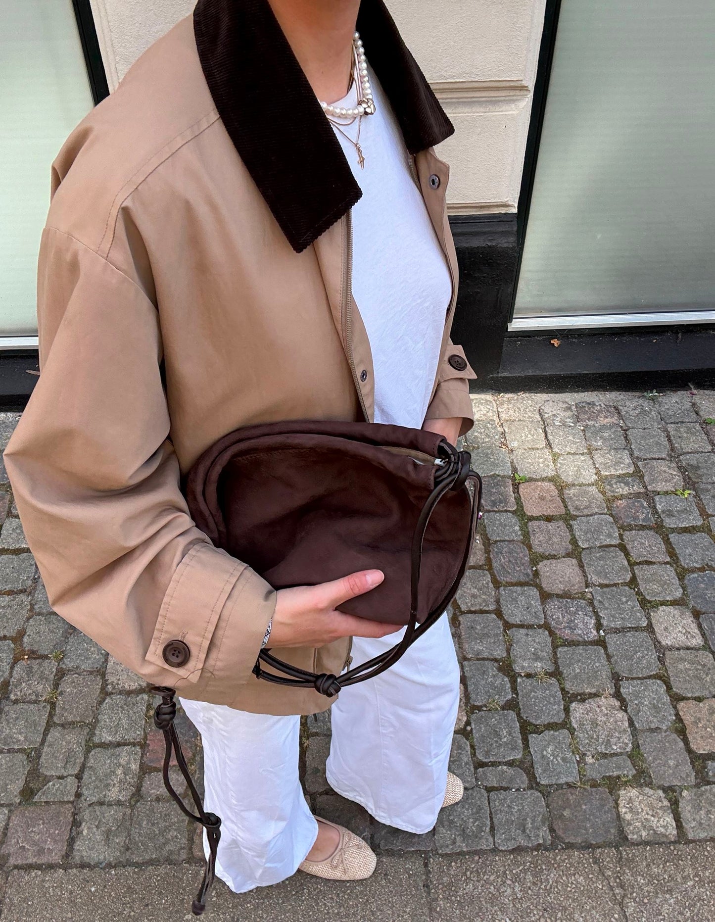 Suede Giana Bag OneSize Becksöndergaard.dk