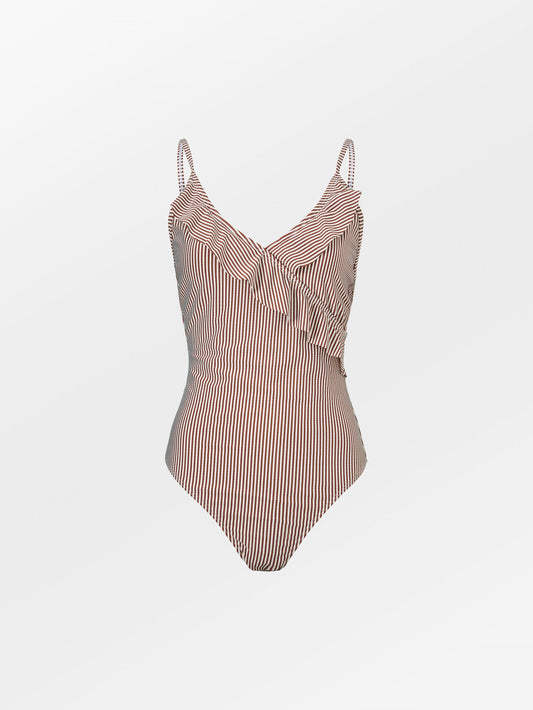 Striba Bly Frill Swimsuit Clothing Becksöndergaard.dk