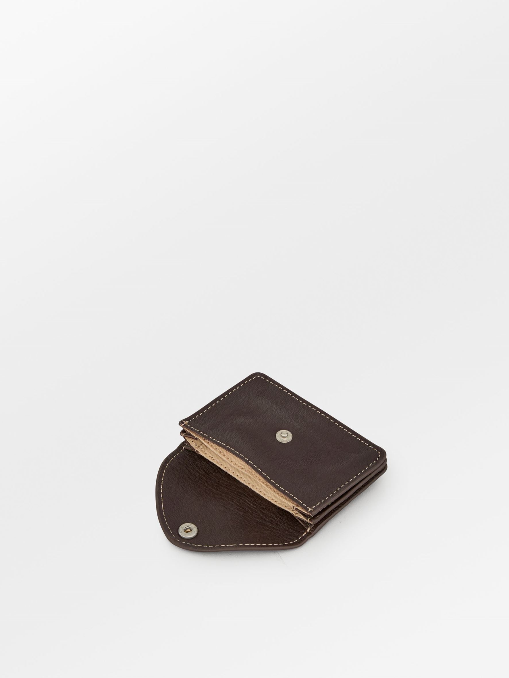Becksöndergaard, Nappa Card Wallet - Chocolate Torte, onesize