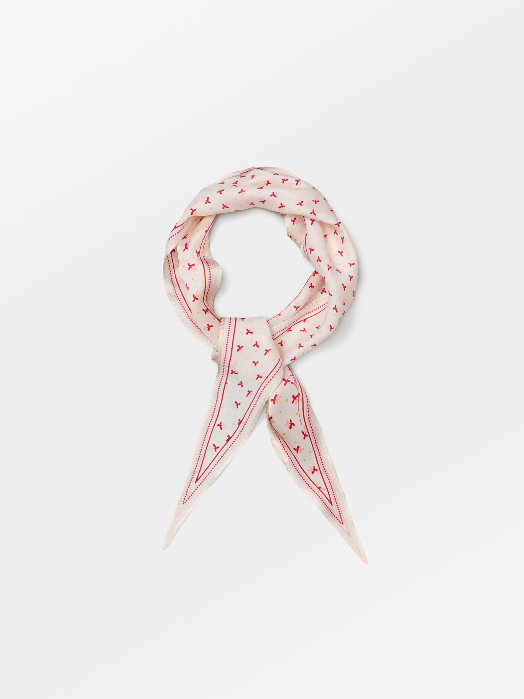 Halia Diamond Scarf - Pink Icing OneSize Becksöndergaard.dk