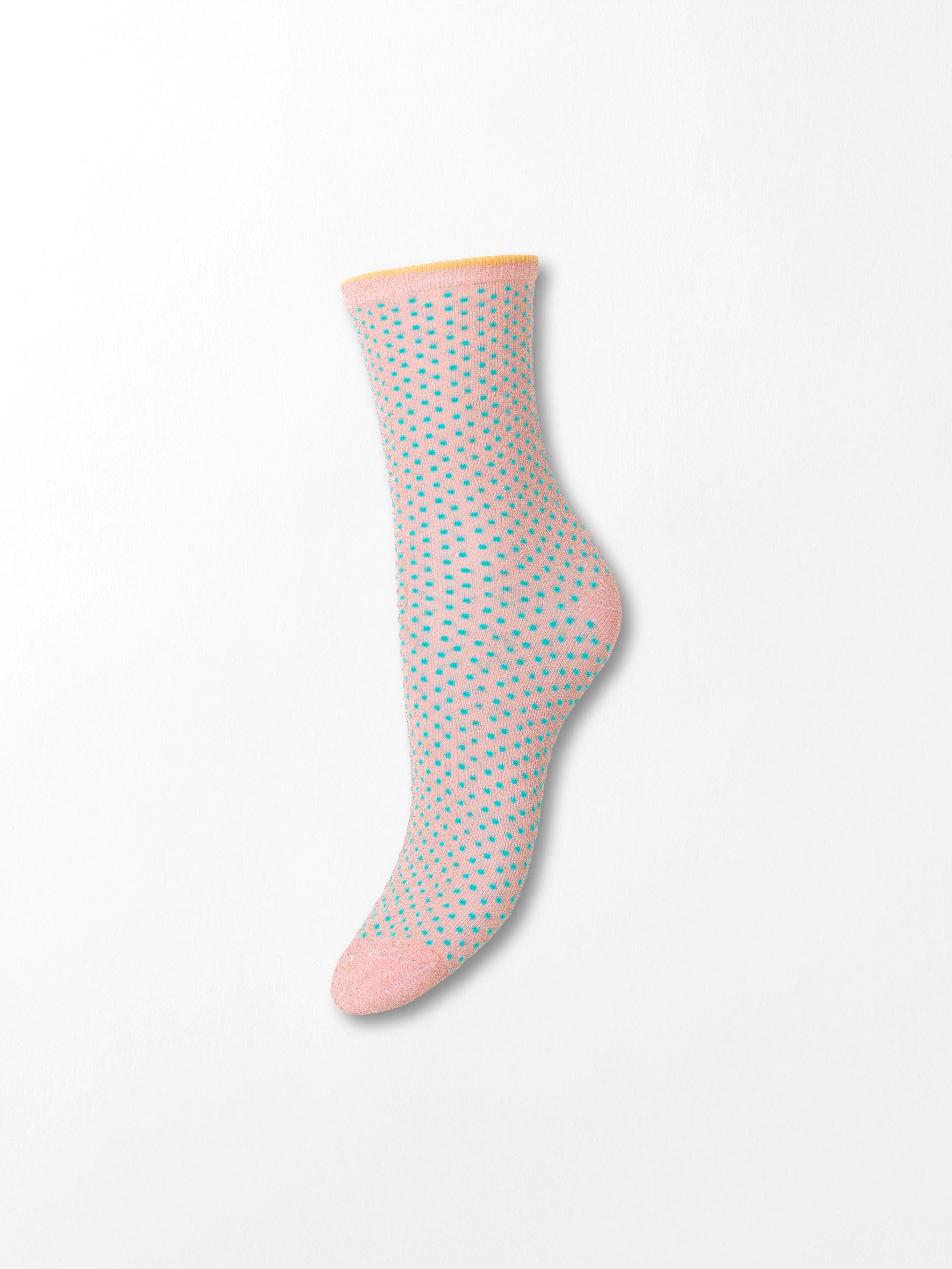 Dina Small Dots Coll. Socks Becksöndergaard.dk